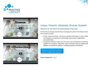 Practice library from Ivar Jacobson screenshot